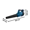 Aku foukač 18V bez aku Bosch GBL 18V-750 Professional 06008D2000