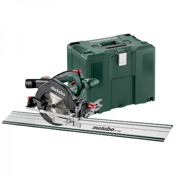 Aku ruční okružní pila 18V bez aku + vodicí lišta Metabo KS 18 LTX 57 + FS 160 691065000
