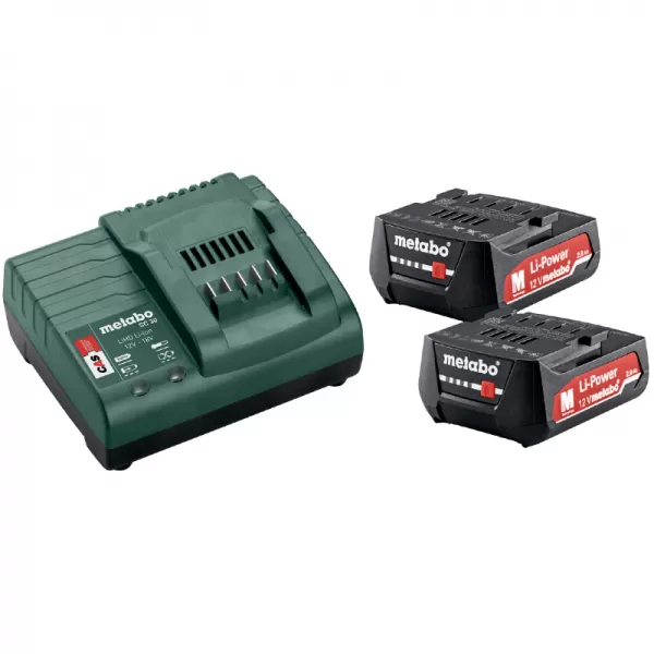 Základní set 12V/2x2,0 Ah Metabo 685300000