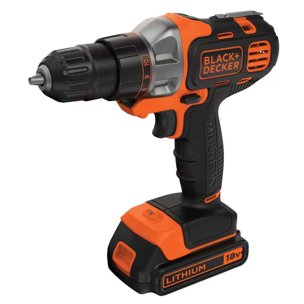 Aku vrtačka MultiEvo 18V 2x1,5Ah v kufru Black&Decker MT218KB