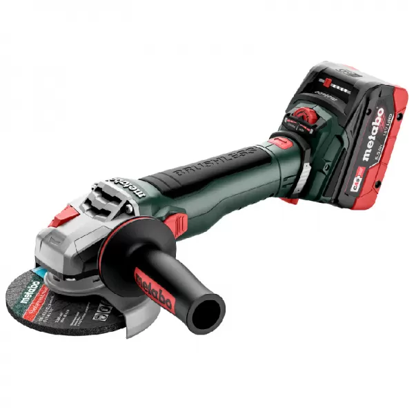 Aku úhlová bruska 18V/2x5,5Ah WVB 18 LT BL 11-125 Quick, mB Metabo 613057660