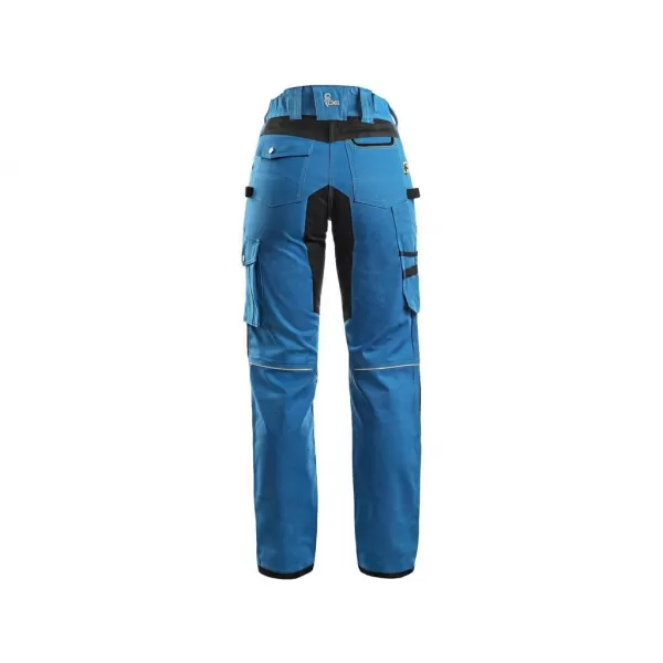 Kalhoty Canis CXS STRETCH, dámské, středně modro-černé