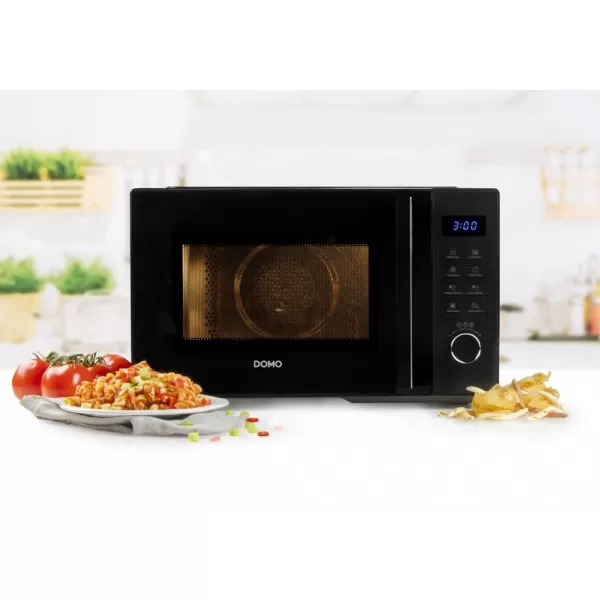 Mikrovlnná trouba s grilem a horkovzduchem DOMO DO22301C