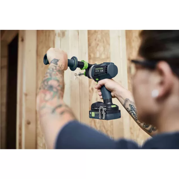 Aku příklepový vrtací šroubovák QUADRIVE TPC 18V bez aku I-Basic-Set Festool 577625