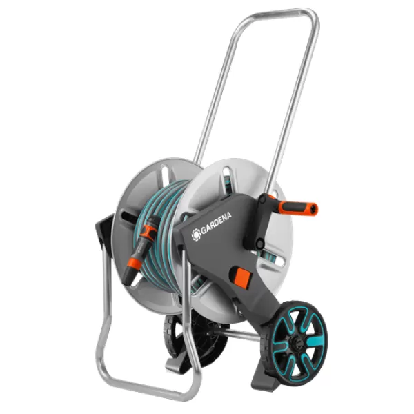 Kovový vozík na hadici Gardena CleverRoll M - sada 18542-20