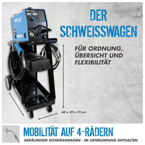 Univerzální svářečka UNI-MIG 205 SYN Güde 20083