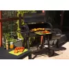 Gril na dřevěné uhlí s udírnou G21 Colorado BBQ