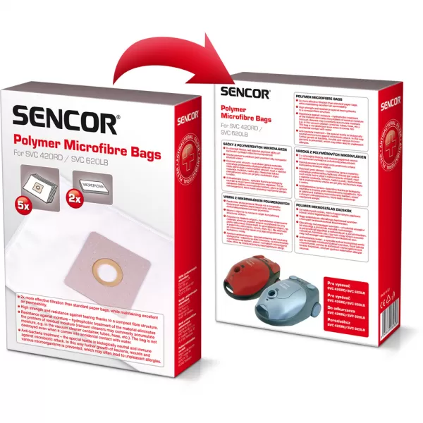 Sáčky (5ks) SENCOR SVC 420/620