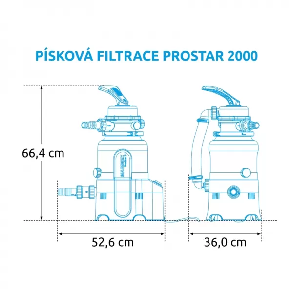 Písková filtrace ProStar 2000 Marimex 10604331