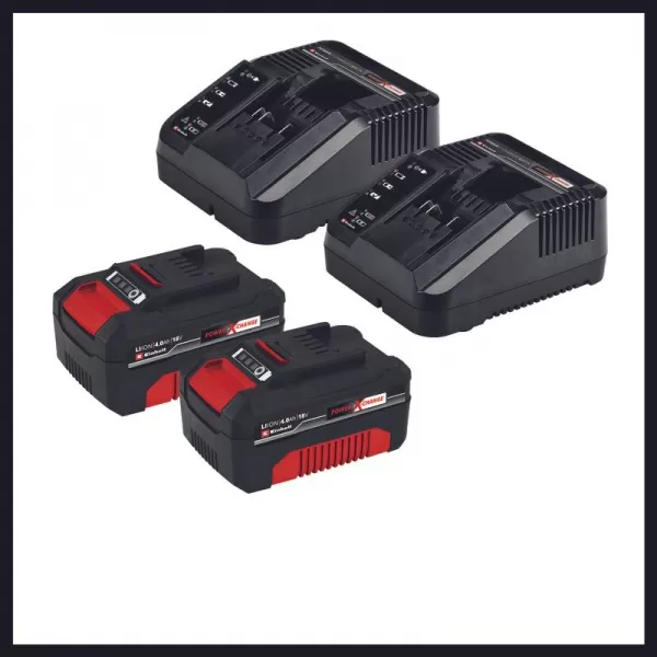 Aku sekačka na trávu 18V 2x4,0Ah GE-CM 36/36 Li M Kit Einhell 3413234