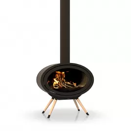 Krbová kamna Dik Geurts Oval Front Legs