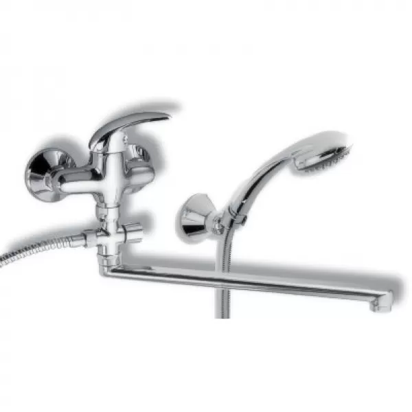 Vanová paneláková baterie 150 mm Metalia 55 chrom Novaservis 55072,0