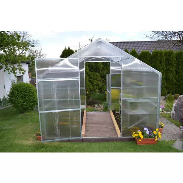 Skleník LANITPLAST DOMIK 2,6x6 m PC 4 mm LG2564