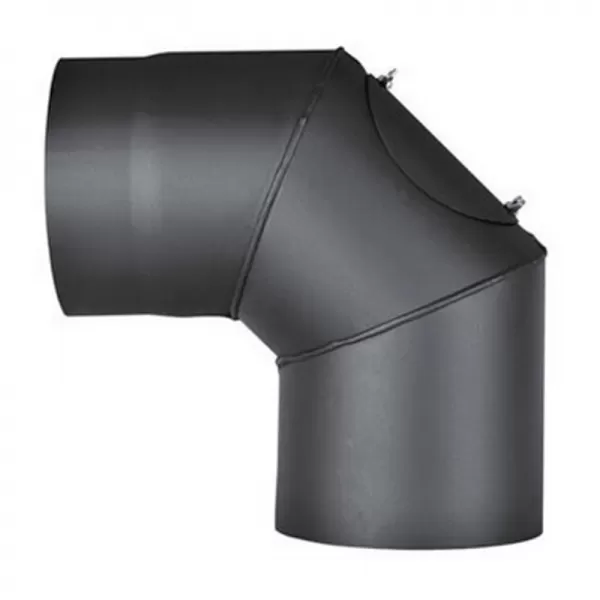 Kouřovod karton koleno čistící 130/90/1,5 mm