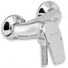 Sprchová baterie bez příslušenství 100 mm Metalia 57 chrom Novaservis 57065/1,0