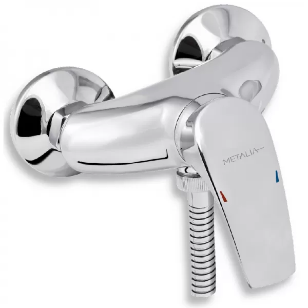Sprchová baterie bez příslušenství 100 mm Metalia 57 chrom Novaservis 57065/1,0