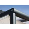 Hliníková pergola SKYLUX CLIMALUX 6,0 x 3,0 m antracit + opál PC LG3748
