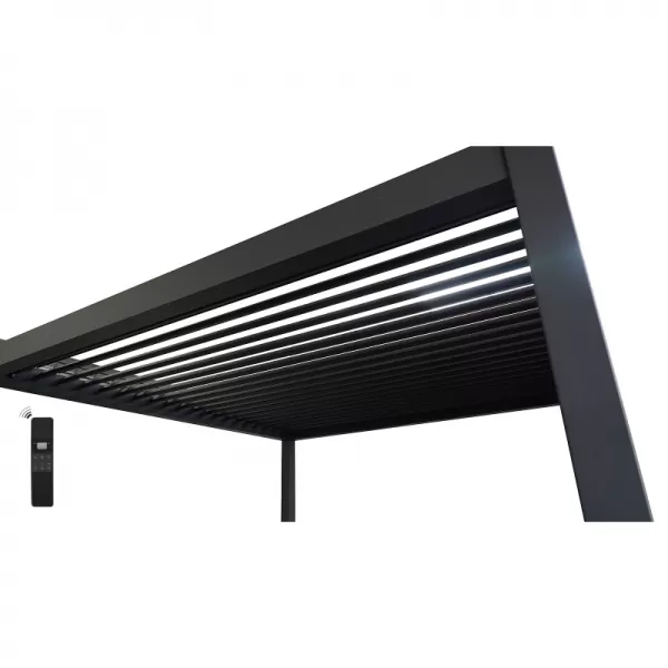 Hliníková pergola LANITPLAST BIOCLIMATIC 53 PREMIUM PLUS LG4093