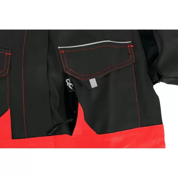 Kombinéza Canis CXS LUXY ROBERT, pánská, černo-červená