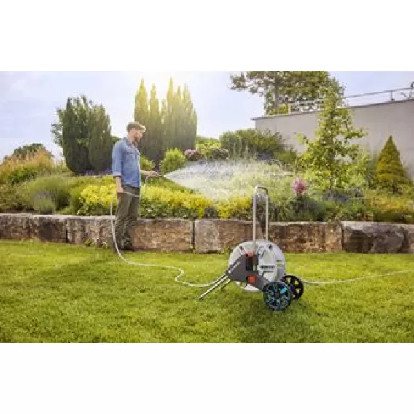 Kovový vozík na hadici Gardena CleverRoll M - sada 18542-20