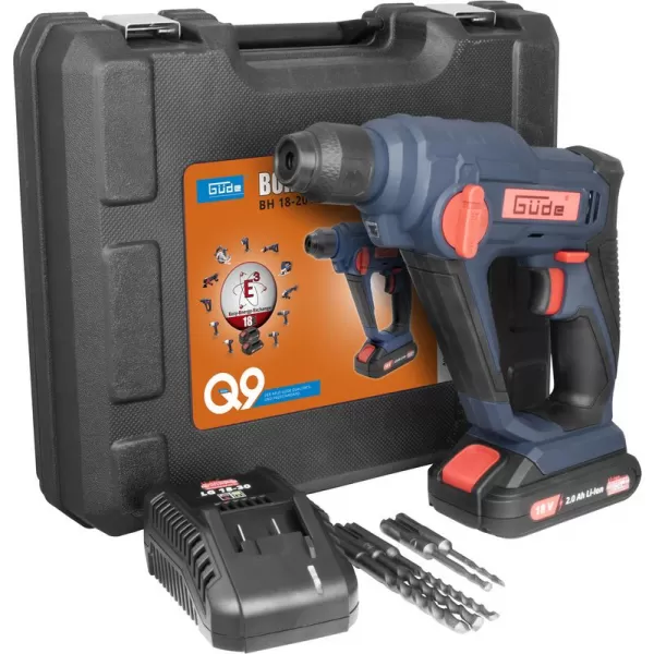 Aku vrtací kladivo BH 18-201-30K Güde 58508
