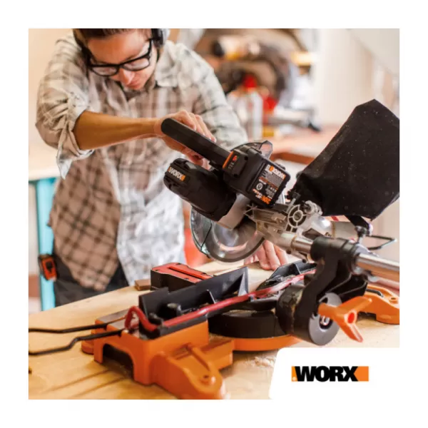 Aku pokosová pila 20V bez aku Worx Orange WX845.9