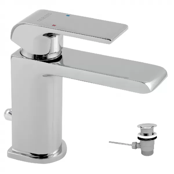 Umyvadlová baterie s výpustí SHARP chrom Novaservis 37001,0