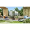 Skleník VITAVIA VENUS 3800 čiré sklo 3 mm stříbrný LG1026