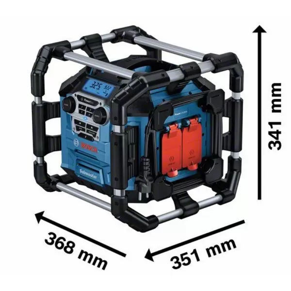 Aku rádio 18V bez aku Bosch Professional GPB 18V-5 C 06014A4000