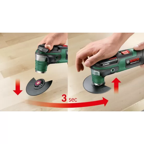 Aku multibruska 1x2,5Ah Bosch AdvancedMulti 18 0.603.104.021