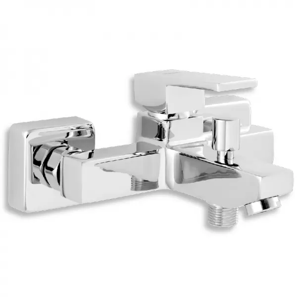 Vanová baterie bez příslušenství 150 mm Titania CUBE chrom Novaservis 98820/1,0