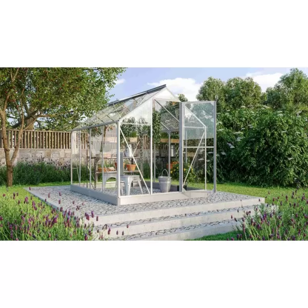 Skleník VITAVIA TRITON 5000 čiré sklo 3 mm stříbrný LG3673