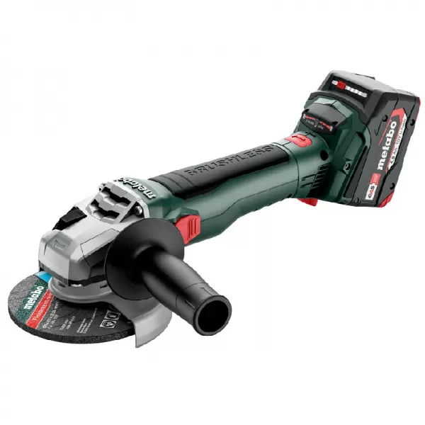 Aku úhlová bruska 18V/2x4,0Ah W 18 LT BL 11-125 Metabo 613052510