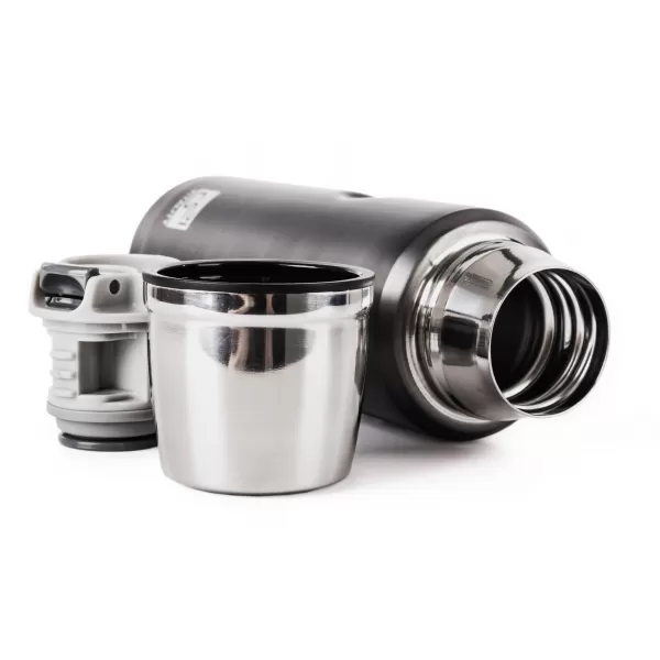 Termoláhev G21 na pití, 500 ml, khaki šedá