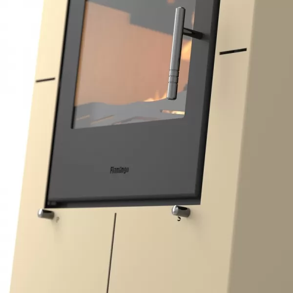 Krbová kamna FLAMINGO EVENES krémová Flamingo HSF02-043