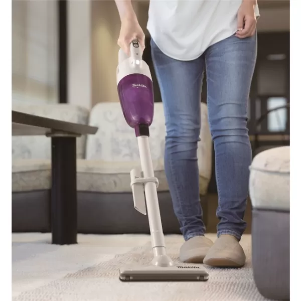 Aku vysavač bílofialový Li-ion 12V/2,0Ah Makita CL117FDX8