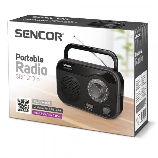 Rádiopřijímač SENCOR SRD 210 B