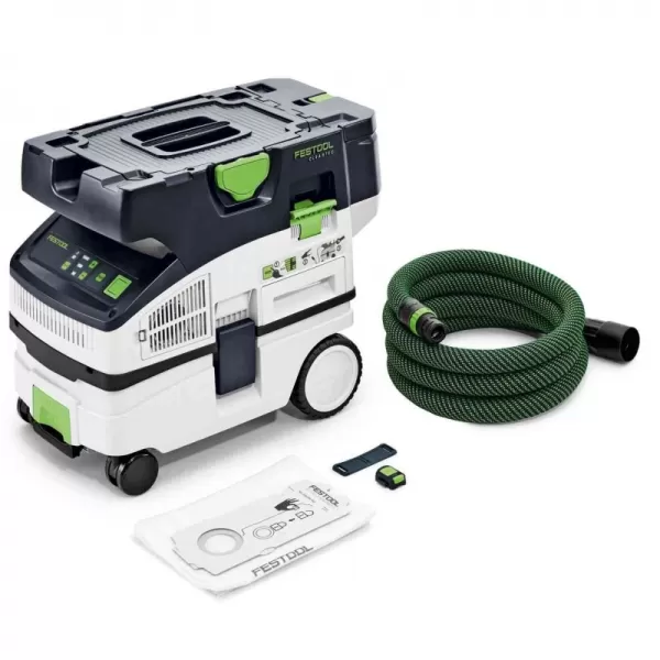 Aku mobilní vysavač CLEANTEC CTLC MINI 2x18V bez aku I-Basic Festool 577065