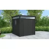 Plechový domek LANITPLAST MARBURG 88 ANTRACIT LG4017