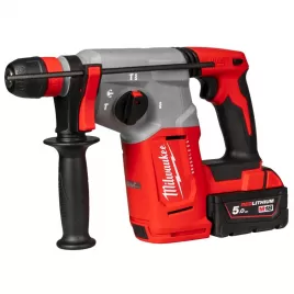 Aku bezuhlíkové kladivo SDS-Plus 26 mm, se 4 režimy a sklíčidlem FIXTEC™ M18™ 18V/2x5,0Ah Milwaukee M18BLHX-502X