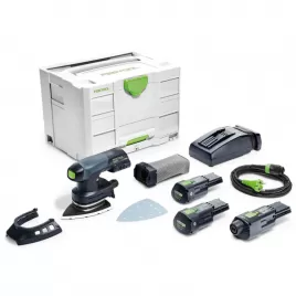 Aku delta bruska DTSC 400 18V 2x3,0Ah I-Set Festool 577509