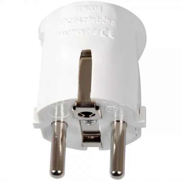 Zástrčka 16A/250V bílá SENCOR SPC 64 35033619