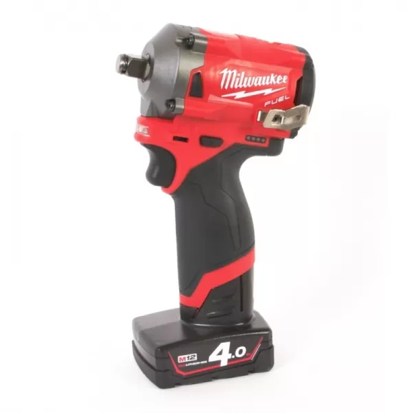 Aku kompaktní 1/2” rázový utahovák M12 FUEL™ 12V 2,0/4,0Ah Milwaukee M12FIWF12-422X