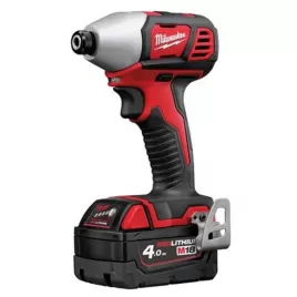 Aku kompaktní rázový utahovák M18™ 1/4” hex 18V/2x4,0Ah Milwaukee M18BID-402C