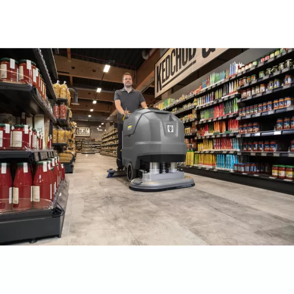 Podlahový mycí stroj s odsáváním BD 80/100 W Classic Bp Pack 160 Ah Li+FC Kärcher 1.127-067.0