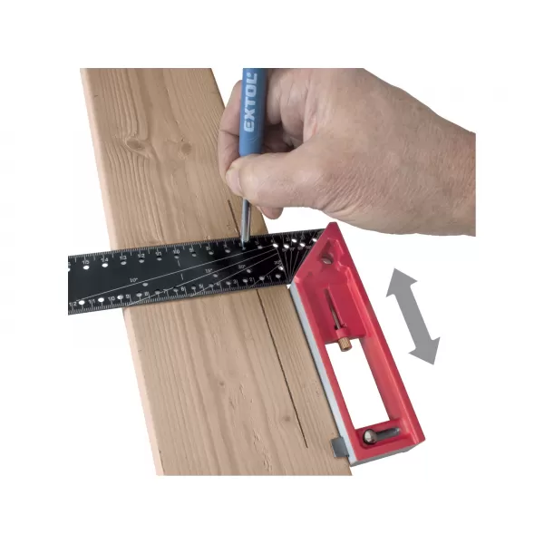 Úhelník truhlářský multifunkční FORTUM 4784101