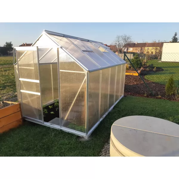 Skleník VITAVIA TARGET 2500 PC 4 mm stříbrný