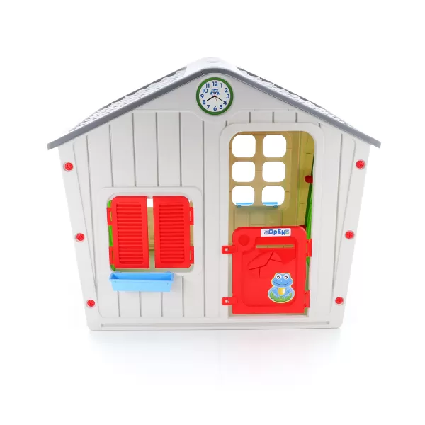 Dětský zahradní domeček STARPLAST VILLAGE HOUSE GREY