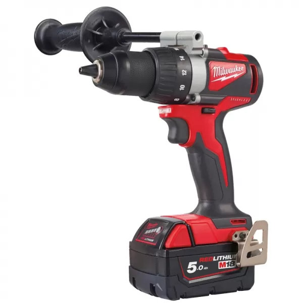 Aku bezuhlíkový vrtací šroubovák M18™ 18V/2x5,0Ah Milwaukee M18BLDD2-502X