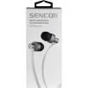 Sluchátka do uší s mikrofonem SENCOR SEP 300 MIC WHITE MET